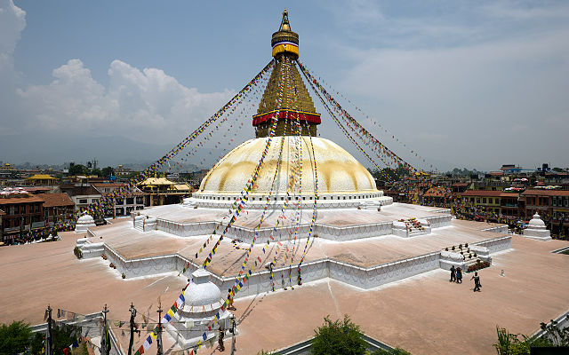 Filming in Nepal